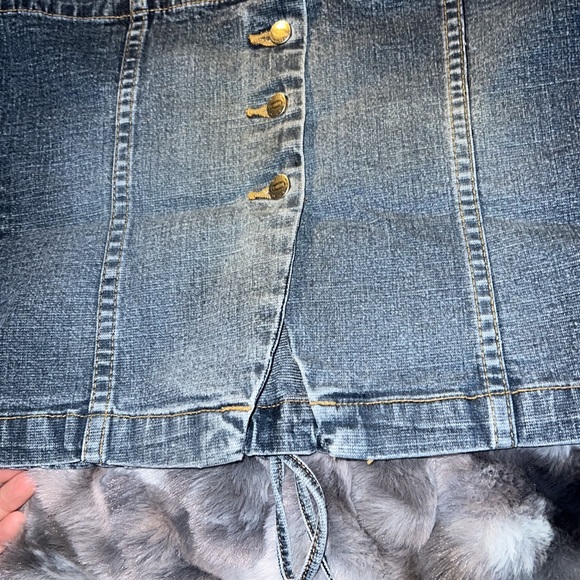 Weather Vane, size Medium, Jean crop top - Picture 8 of 14